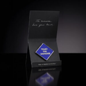 Trust The Universe Pin